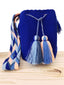 Sac Wayuu, Bleu Roy & Rose,  Mochila Wayuu | Bohème chic Artisan du monde