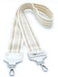 Bandoulière amovible Blanc & Or - Mochilas Wayuu - Zoom Sangle