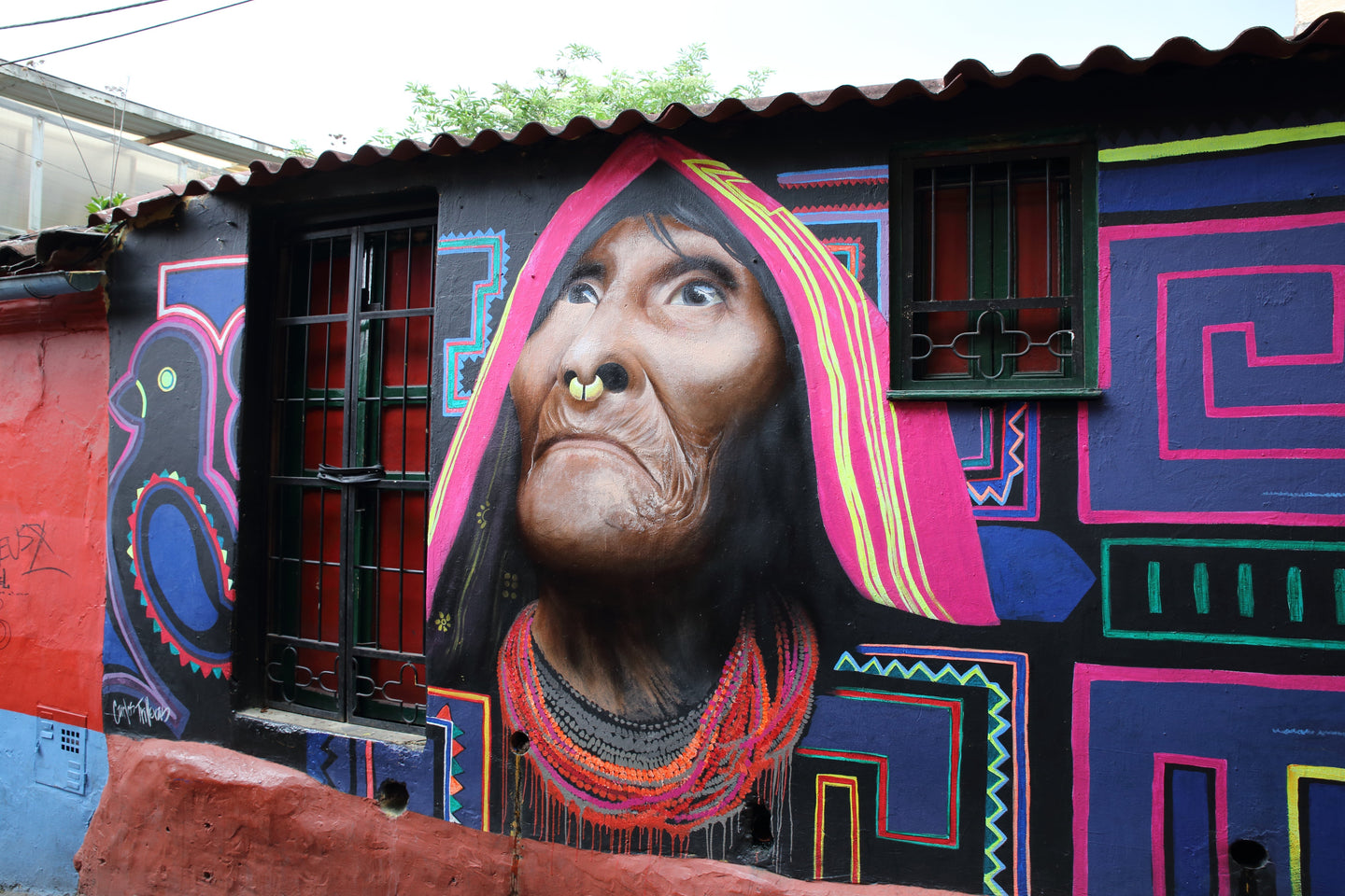 Culture Colombie : Candelaria - Peinture streetart