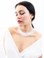 Collier Artisanal Embera - Perles de Verre - Blanc - Taille M