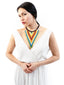 Collier Artisanal Embera V - Perles Verre - Arc en ciel