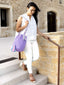 Sac Mochila Lila bandoulière macramé