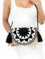 Soleico Pochette Wayuu Noir Blanc Sac Mochilas zoom face
