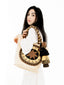 Sac Cabas paille tressée | Wayuu | Marron et Vert | motif & pompons | Cabas paille | Sac à main Bohème Chic