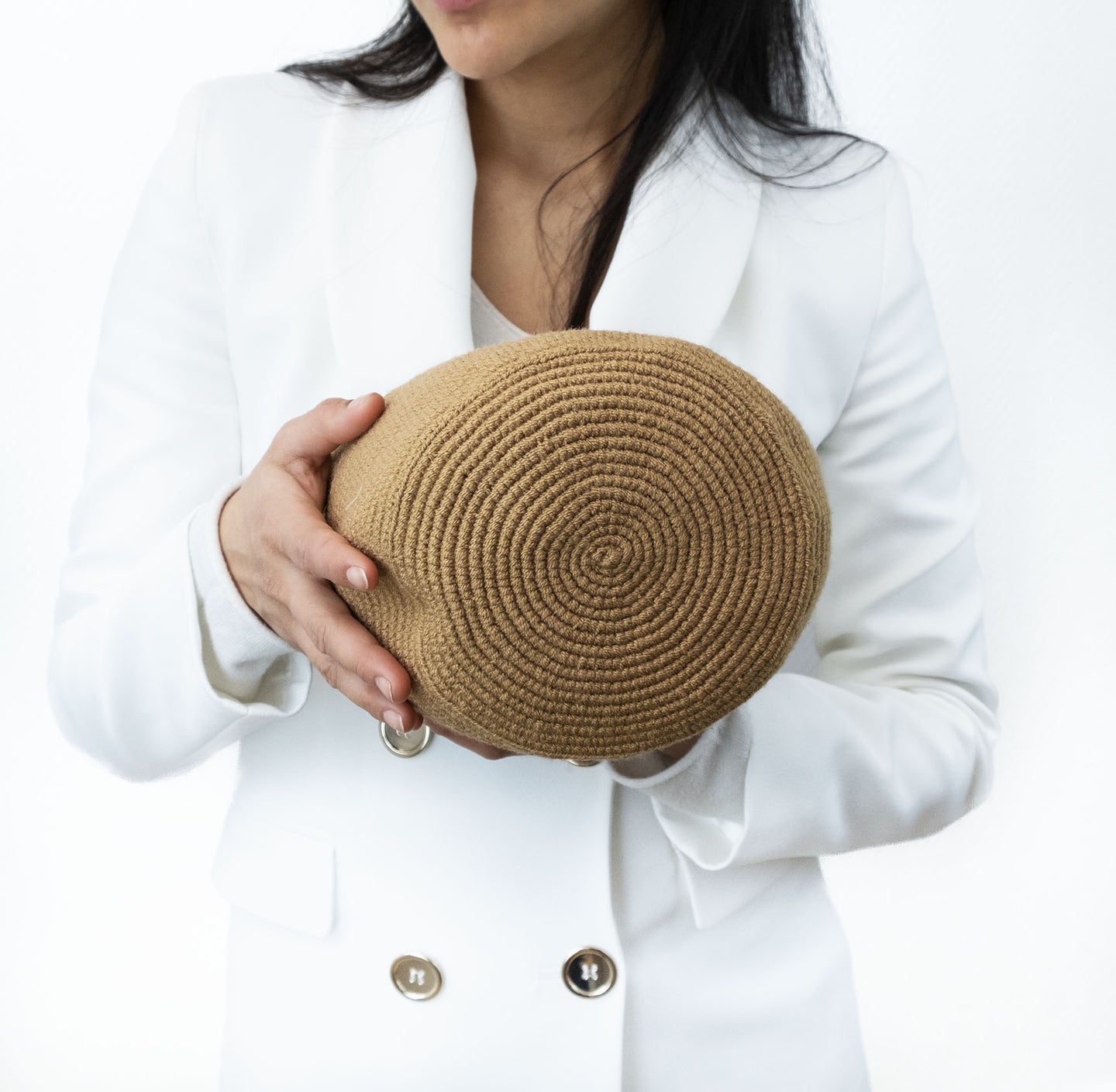 Wayuu | Mochila | Camel & Beige | Sac seau Style Bohème Chic | Artisan du monde | TS
