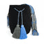 Mochilas Wayuu Noir - Bandoulière Macramé Amovible