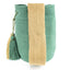 Sac Soleico Vert Vintage Artisan du monde vue profil